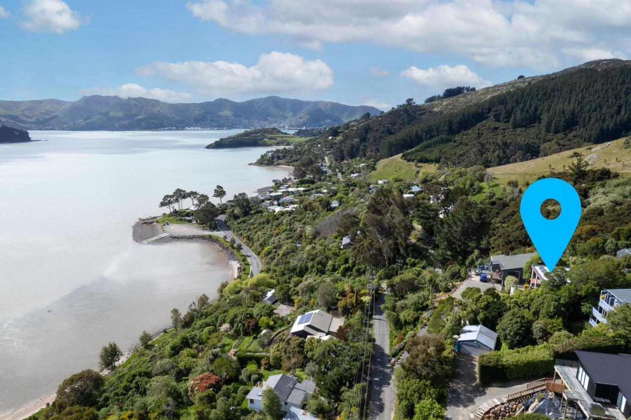 The Bolthole - Charteris Bay Holiday Home Lyttelton Exteriör bild