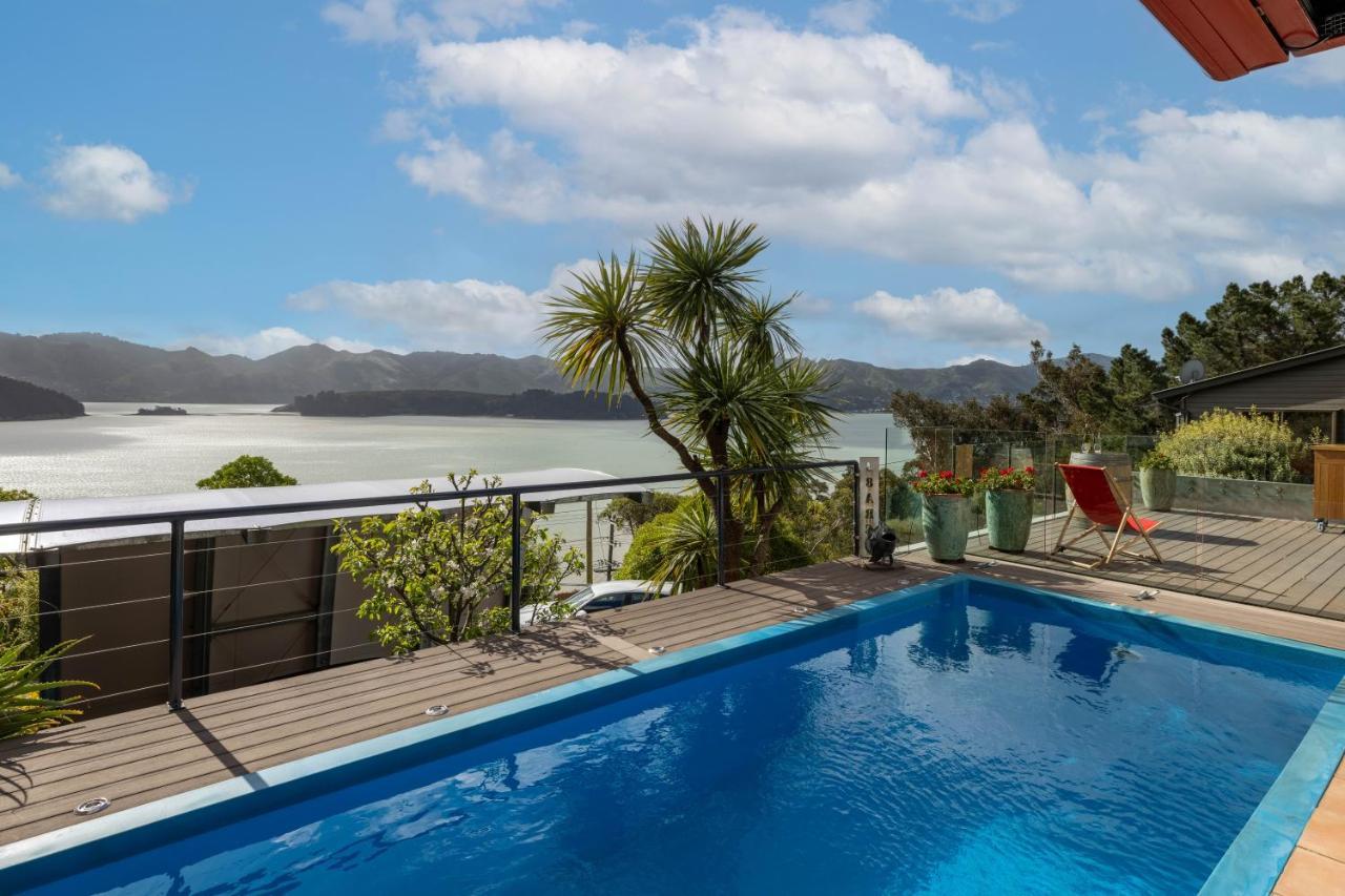 The Bolthole - Charteris Bay Holiday Home Lyttelton Exteriör bild