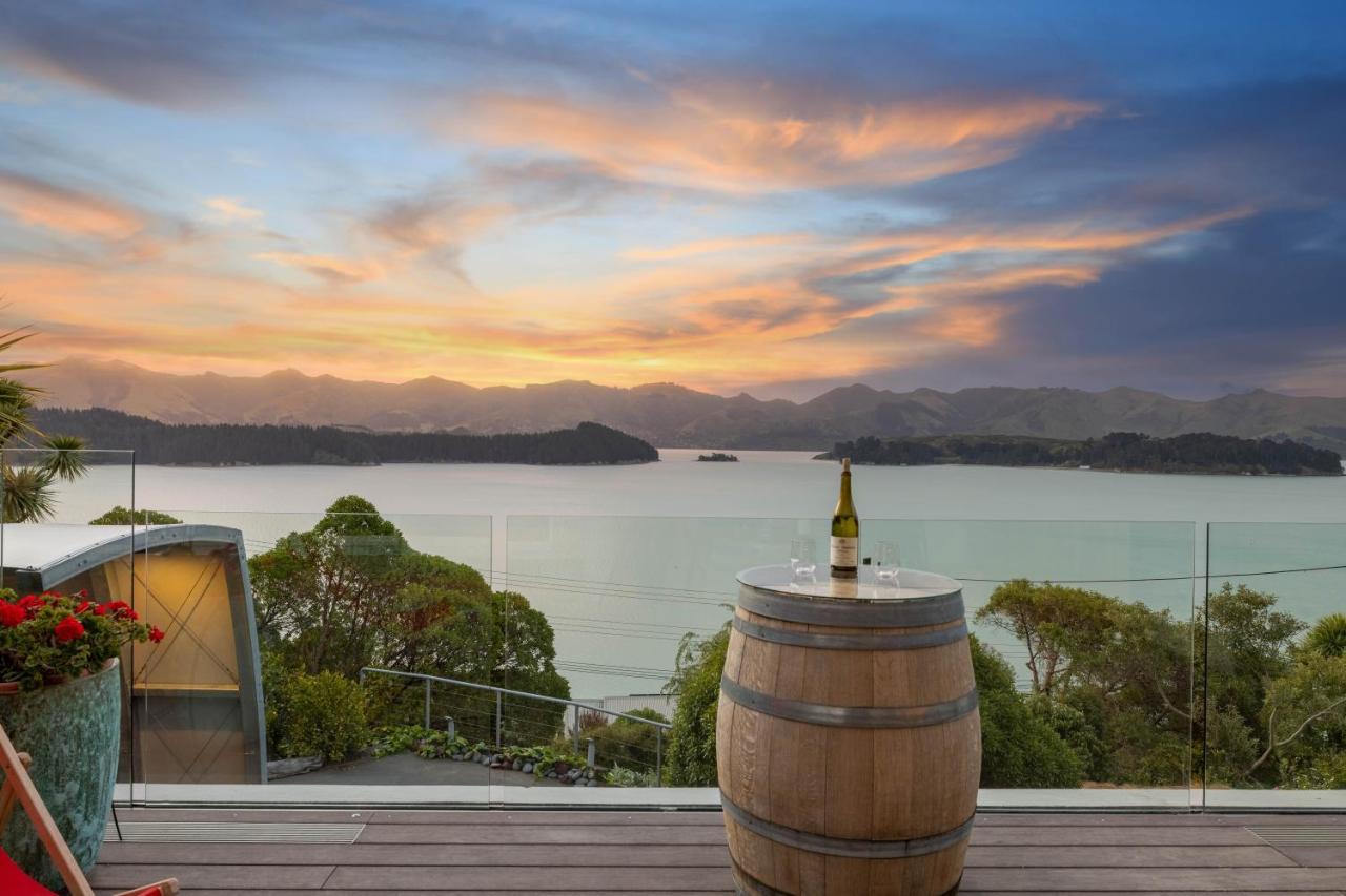 The Bolthole - Charteris Bay Holiday Home Lyttelton Exteriör bild