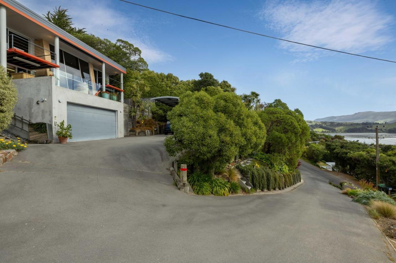 The Bolthole - Charteris Bay Holiday Home Lyttelton Exteriör bild